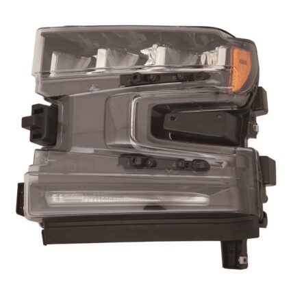 Headlight Assembly Composite Left w/o Black Bezel LED w/o Intelligent High Beams CAPA for Chevrolet Silverado 1500 Silverado 1500 LTD