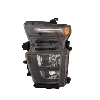 Headlight Assembly Composite Left Halogen CAPA for Chevrolet Silverado 2500 HD Silverado 3500 HD