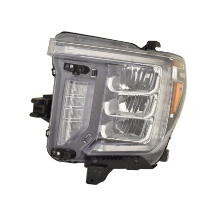 Headlight Assembly Composite Left w/LED Signal Lamp for GMC Sierra 2500 HD Sierra 3500 HD
