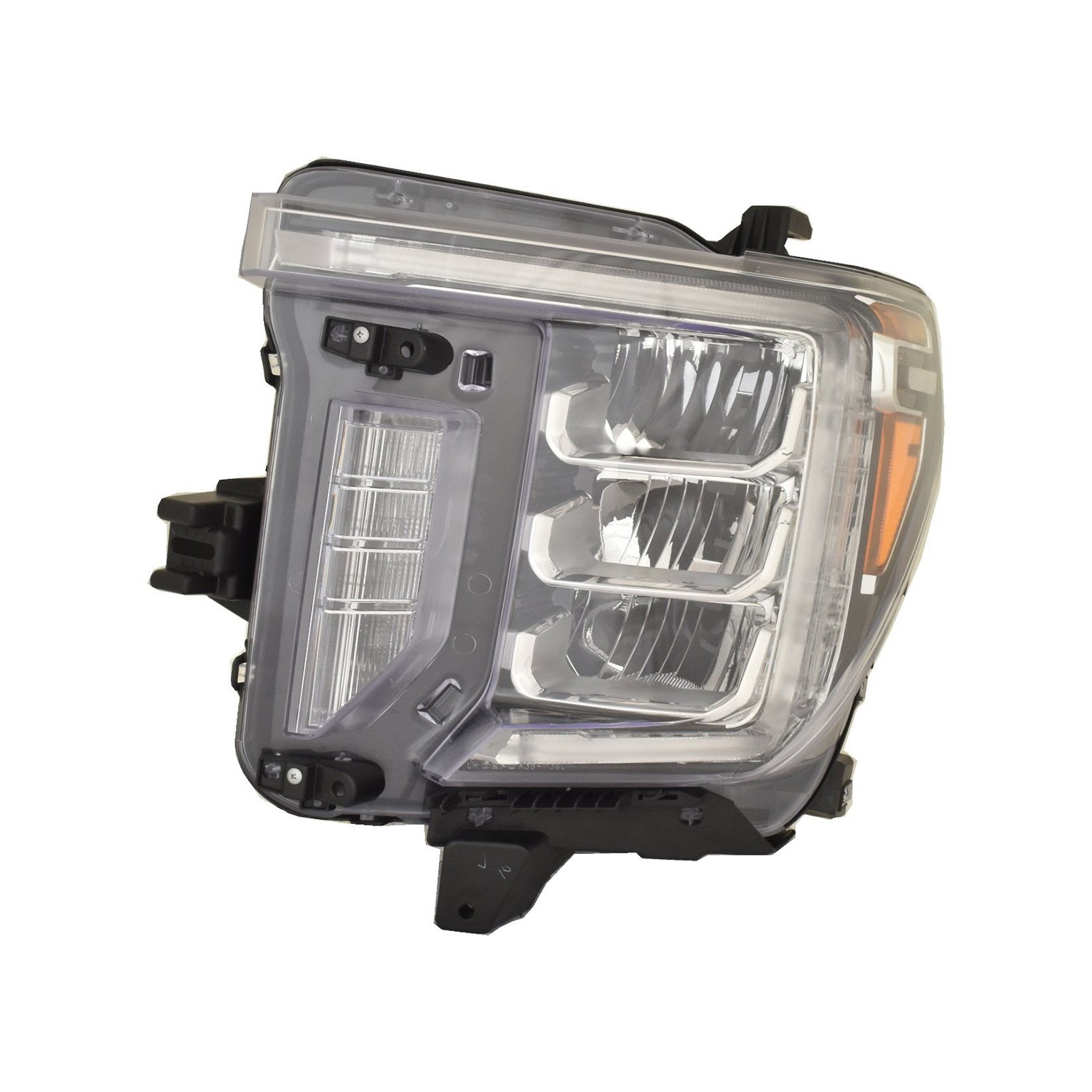 Headlight Assembly Composite Left w/LED Signal Lamp for GMC Sierra 2500 HD Sierra 3500 HD