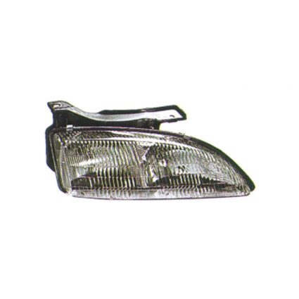 Headlight Assembly Composite Right for Chevrolet Cavalier 1995–1999