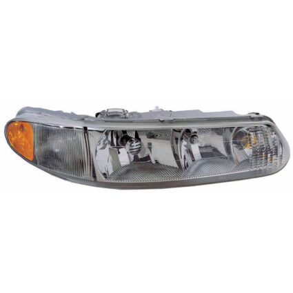 Headlight Assembly Composite Right w/Corner Lamps – Replaces w/o Corner Lamps for Buick Century Regal
