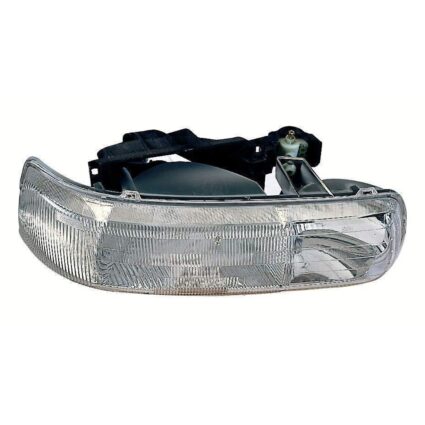 Headlight Assembly Composite Right CAPA for Chevrolet Silverado 1500 Silverado 1500 HD Silverado 2500 Silverado 2500 HD Silverado 3500 Suburban 1500 Suburban 2500 Tahoe