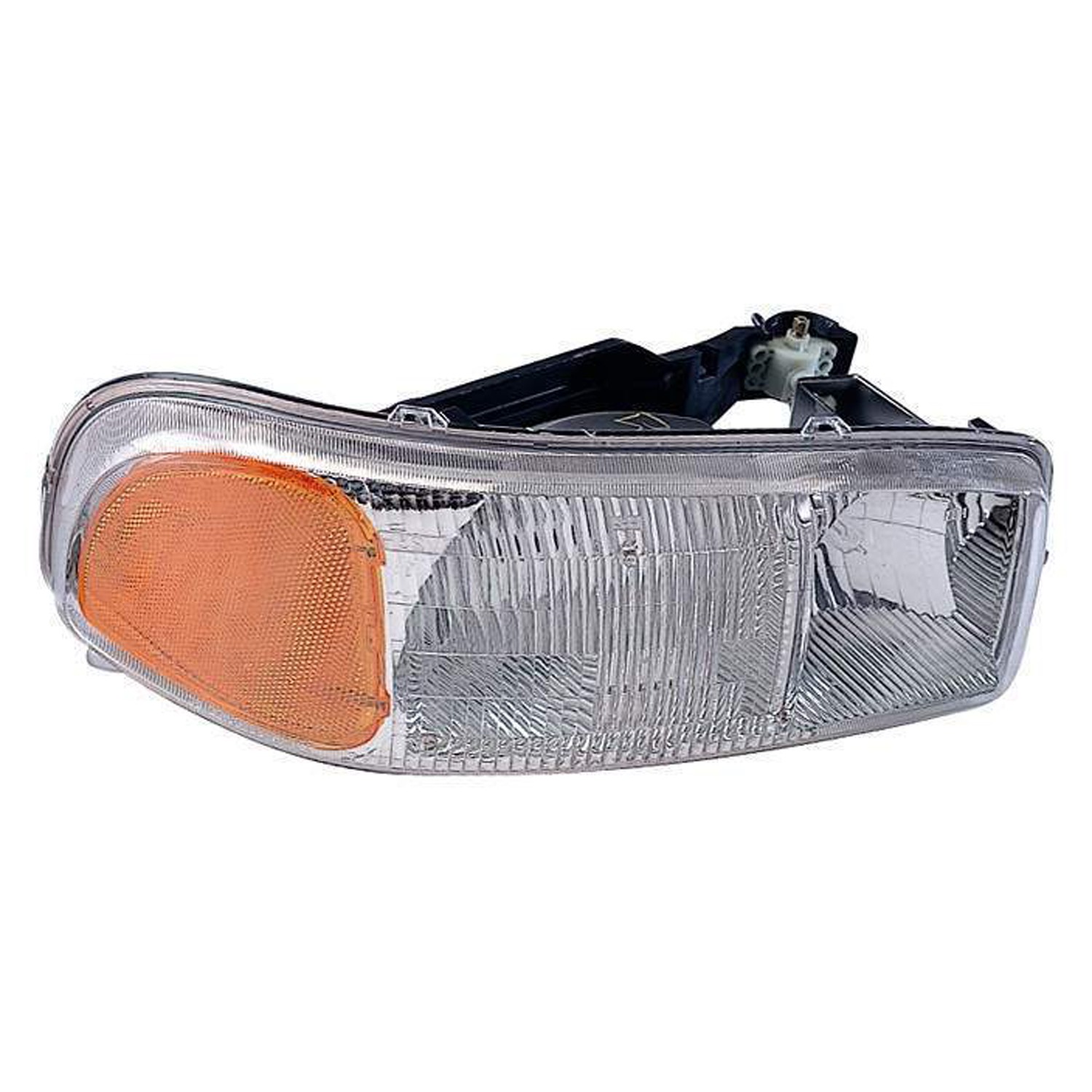 Headlight Assembly Composite Right CAPA for GMC Sierra 1500 Sierra 1500 Classic Yukon Yukon XL 1500