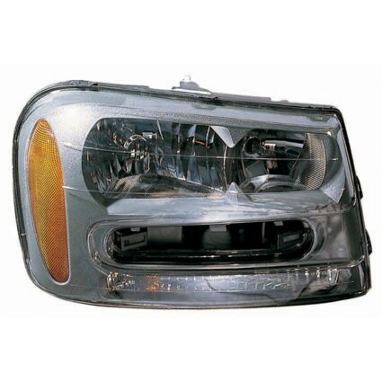 Headlight Assembly Composite Right CAPA for Chevrolet Trailblazer North Face LTZ Base B A R Q SS 2002–2009