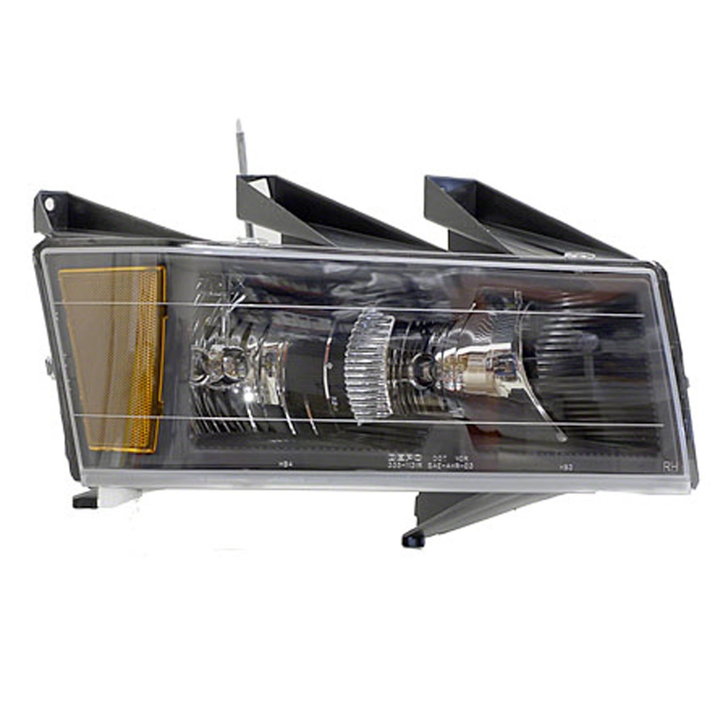 Headlight Assembly Composite Right Except Extreme w/Black Bezel for Chevrolet Colorado GMC Canyon