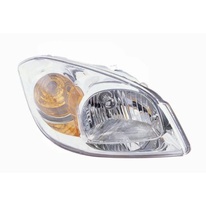 Headlight Assembly Composite Right Clear w/o Bracket CAPA for Chevrolet Cobalt Pontiac G5