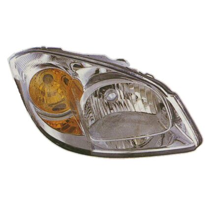 Headlight Assembly Composite Right Clear w/o Bracket for Chevrolet Cobalt Pontiac G5