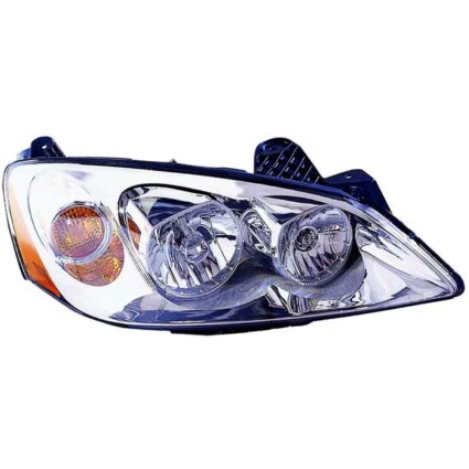 Headlight Assembly Composite Right Combination Lamp w/o Harness CAPA for Pontiac G6 2005–2010