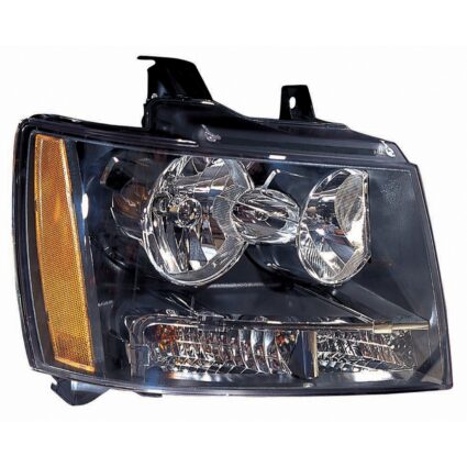 Headlight Assembly Composite Right CAPA for Chevrolet Avalanche Suburban 1500 Suburban 2500 Tahoe