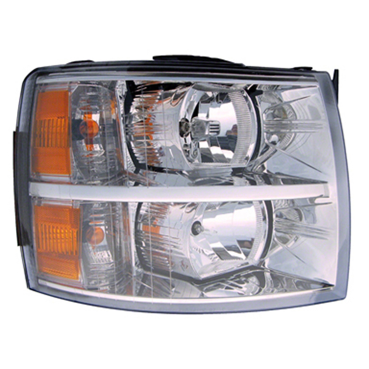 Headlight Assembly Composite Right for Chevrolet Silverado 1500 Silverado 2500 HD Silverado 3500 HD