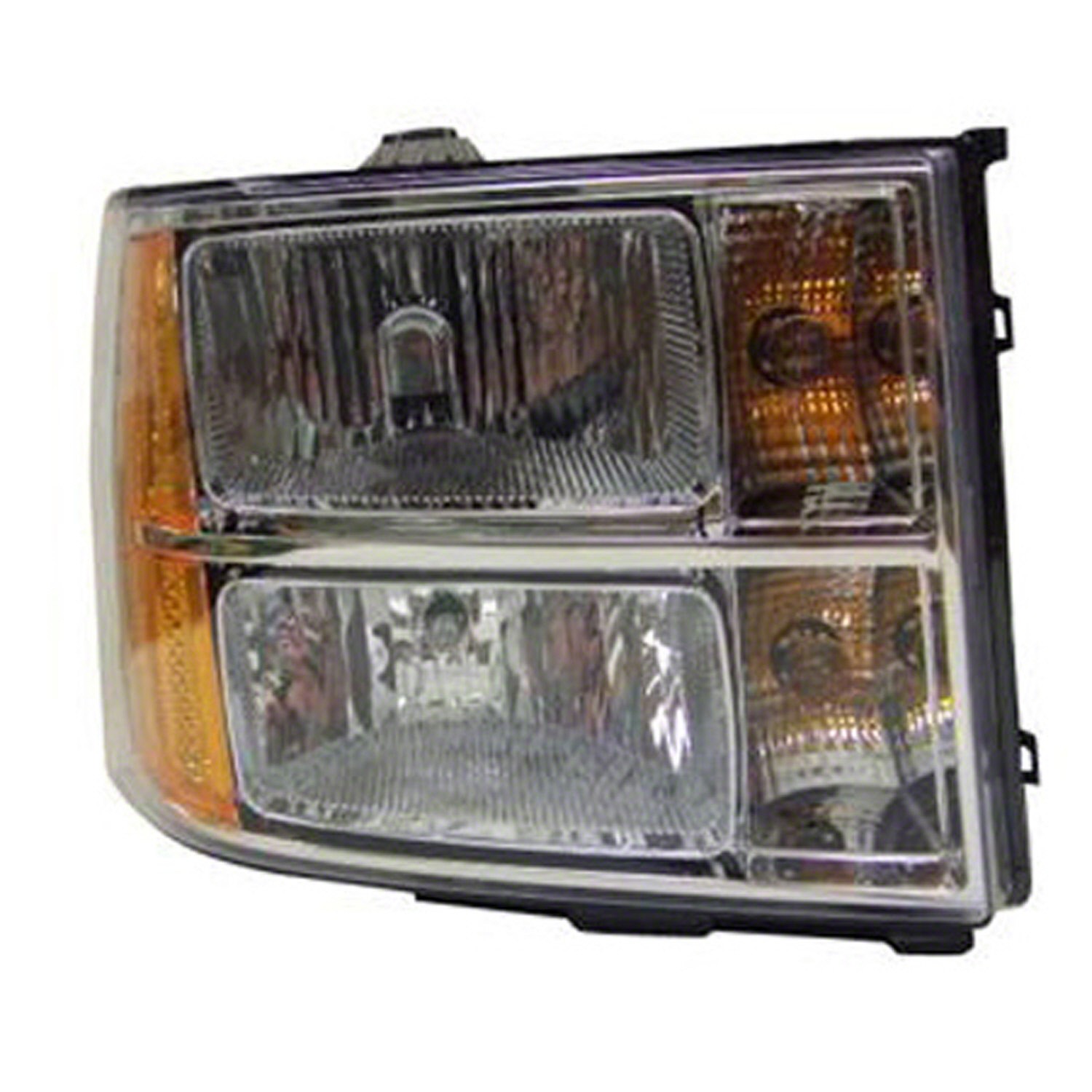 Headlight Assembly Composite Right for GMC Sierra 1500 Sierra 2500 HD Sierra 3500 HD