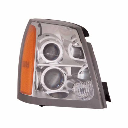 Headlight Assembly Composite Right w/o HID CAPA for Cadillac SRX 2004–2009