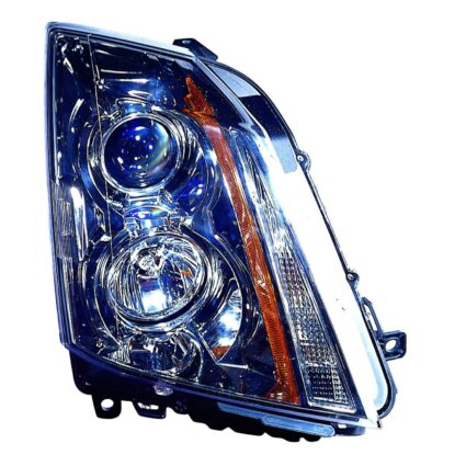 Headlight Assembly Composite Right Halogen CAPA for Cadillac CTS Sedan Wagon Coupe Base Premium Luxury Performance Coupe 3.6L 3.0L 2008–2014