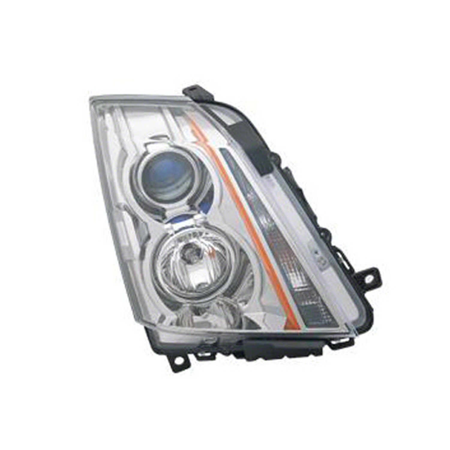 Headlight Assembly Composite Right Halogen for Cadillac CTS Sedan Wagon Coupe Base Premium Luxury Performance Coupe 3.6L 3.0L 2008–2014
