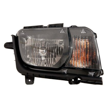 Headlight Assembly Composite Right Halogen CAPA for Chevrolet Camaro 2010–2013