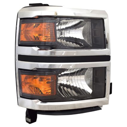 Headlight Assembly Composite Right Halogen CAPA for Chevrolet Silverado 1500 LT WT 2014–2015