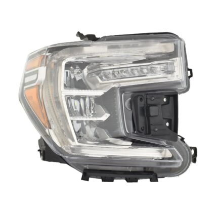 Headlight Assembly Composite Right w/LED Signal Lamp for GMC Sierra 1500 Sierra 1500 Limited