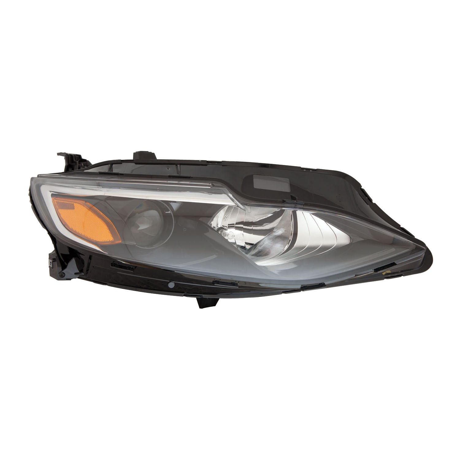Headlight Assembly Composite Right Halogen CAPA for Chevrolet Malibu 2019–2023