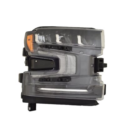 Headlight Assembly Composite Right LED w/Intelligent High Beams CAPA for Chevrolet Silverado 1500 Silverado 1500 LTD