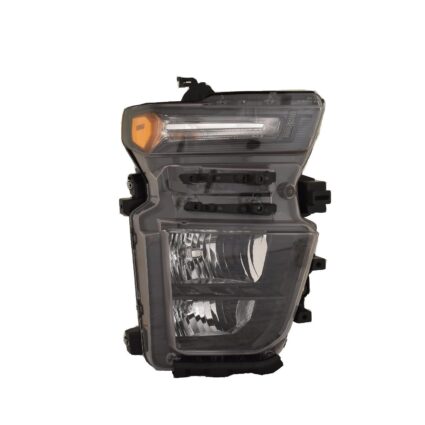 Headlight Assembly Composite Right Halogen CAPA for Chevrolet Silverado 2500 HD Silverado 3500 HD