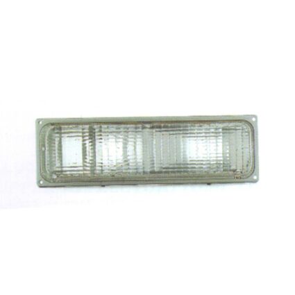 Parking Light Assembly Left w/Silver Trim w/Quad Sealed Beam Headlamps for Chevrolet C1500 C2500 C3500 K1500 K2500 K3500 GMC C1500 C2500 C3500 K1500 K2500 K3500