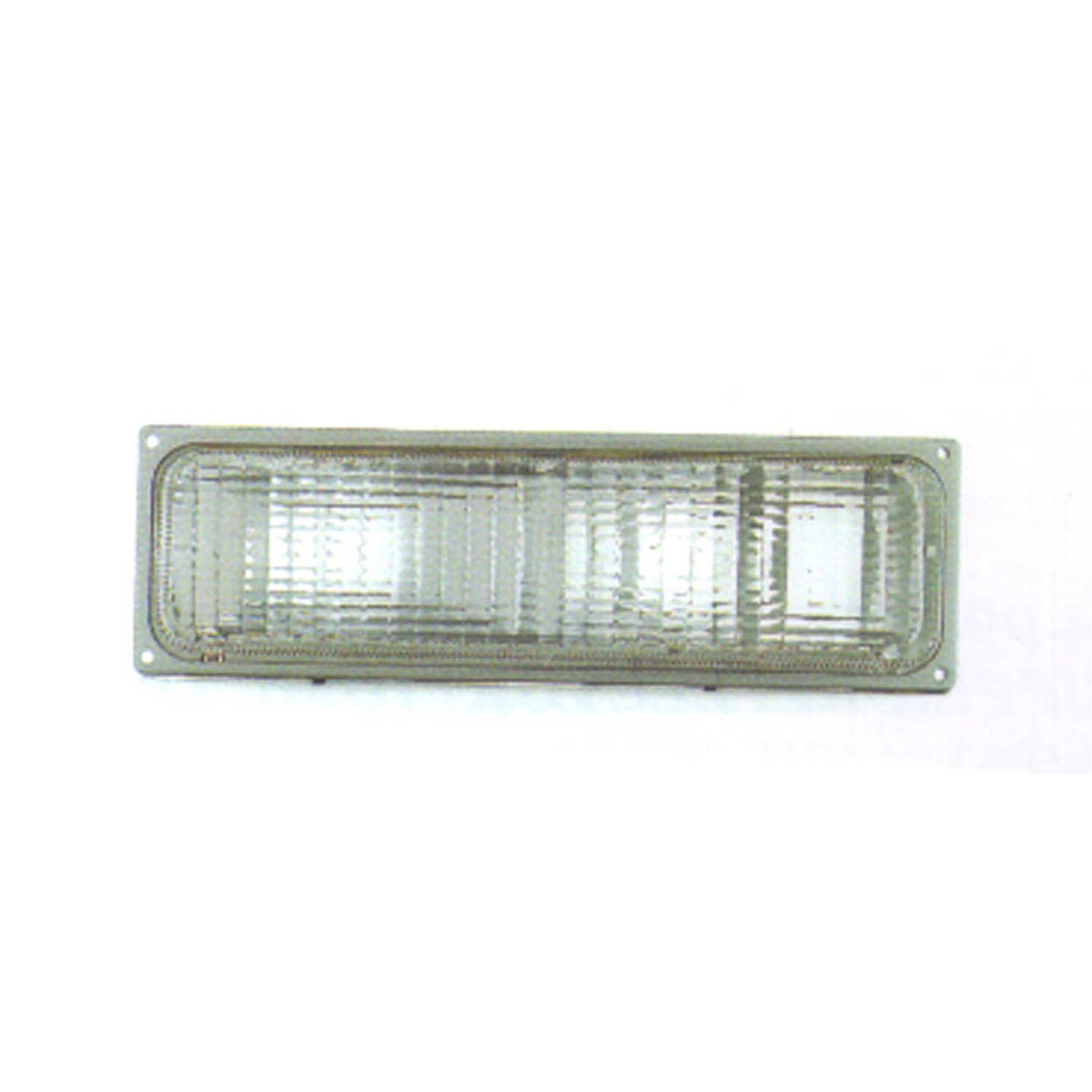 Parking Light Assembly Right w/Silver Trim w/Quad Sealed Beam Headlamps for Chevrolet C1500 C2500 C3500 K1500 K2500 K3500 GMC C1500 C2500 C3500 K1500 K2500 K3500