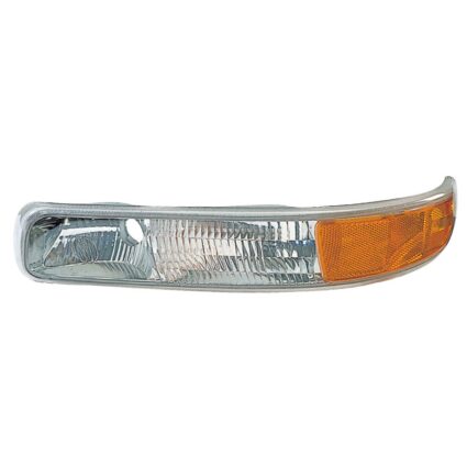 Parking Light Assembly Right w/o Bulb or Socket Includes Signal/Marker & Running Lamps CAPA for Chevrolet Silverado 1500 Silverado 2500 Silverado 2500 HD Silverado 3500 Suburban 1500 Suburban 2500 Tahoe