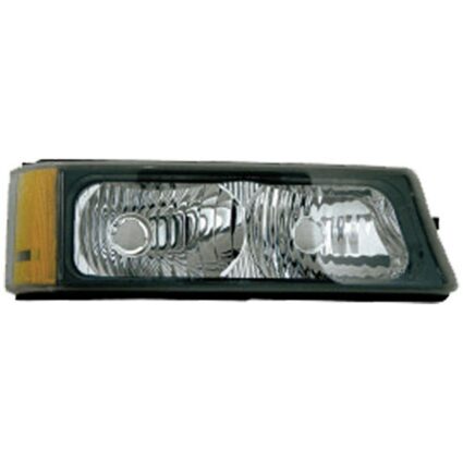 Parking Light Assembly Right w/o Body Cladding Includes Signal/Marker & Running Lamps w/o Bulb or Socket CAPA for Chevrolet Avalanche 1500 Avalanche 2500 Silverado 1500 Silverado 1500 Classic Silverado 2500 Silverado 2500 HD Silverado 2500 HD Classic Silverado 3500 Silverado 3500 Classic