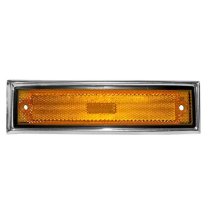 Side Marker Light Assembly Front Left w/Chrome Trim for Chevrolet Blazer C10 C10 Suburban C20 C20 Suburban C30 K10 K10 Suburban K20 K20 Suburban K30 K5 Blazer R10 R10 Suburban R1500 Suburban R20 R20 Suburban R2500 Suburban R30 V10 V10 Suburban V1500 Suburban V20 V20 Suburban V2500 Suburban V30 GMC C1500 C1500 Suburban C2500 C2500 Suburban C3500 Jimmy K1500 K1500 Suburban K2500 K2500 Suburban K3500 R1500 R1500 Suburban R2500 R2500 Suburban R3500 V1500 V1500 Suburban V2500 V2500 Suburban V3500