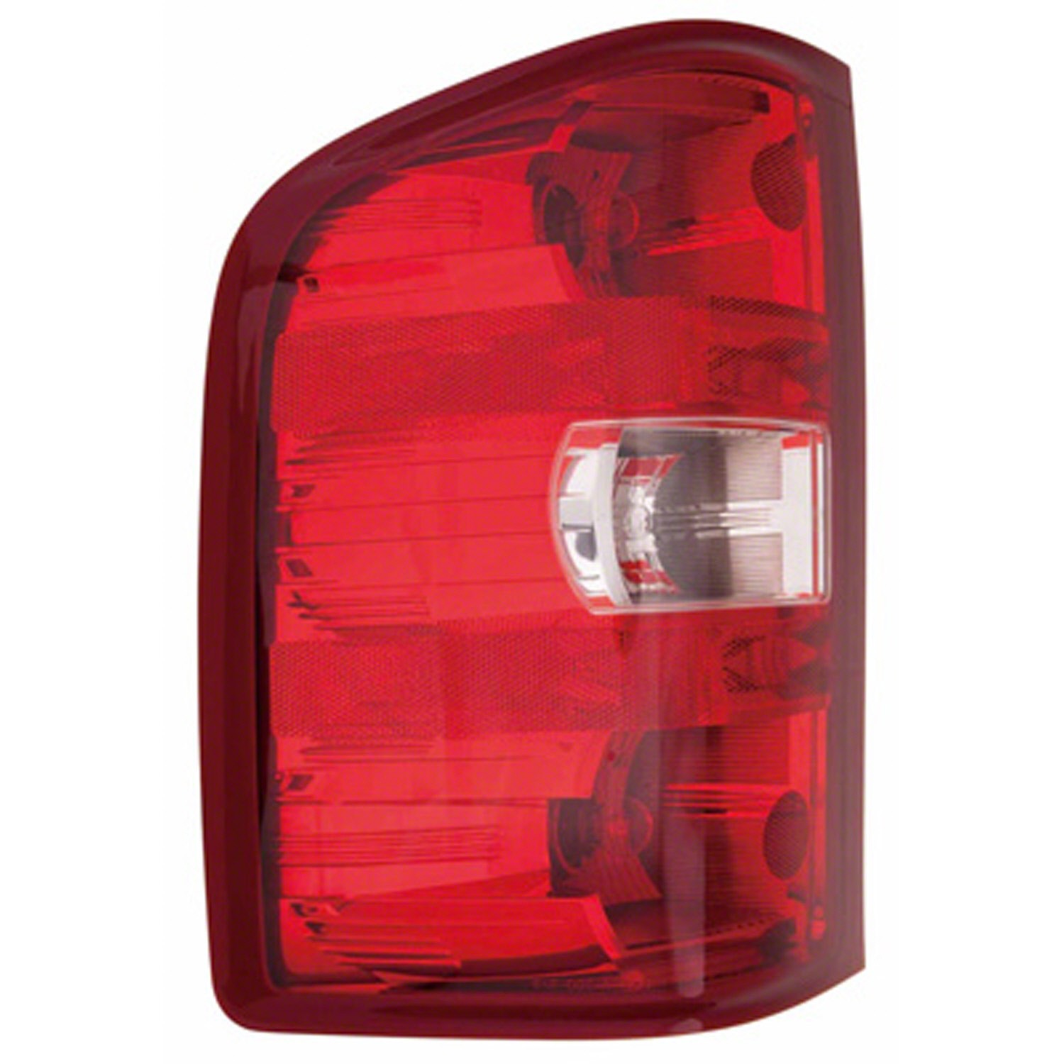Tail Light Assembly Left W/T/SLE/SLT Dual Rear Wheels 2nd Design CAPA for Chevrolet Silverado 1500 Silverado 2500 HD Silverado 3500 HD GMC Sierra 1500 Sierra 2500 HD Sierra 3500 HD