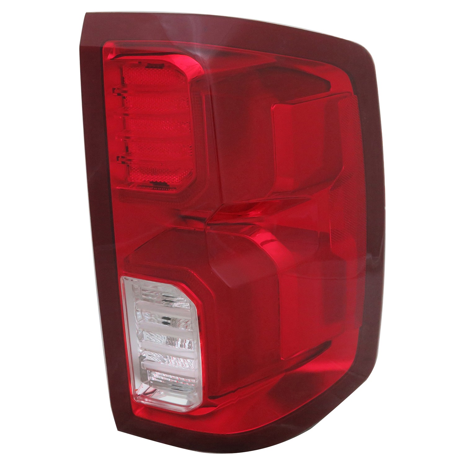Tail Light Assembly Right w/LED Accent Light w/o Z71 Pkg w/o High Desert Pkg CAPA for Chevrolet Silverado 1500 2016–2018