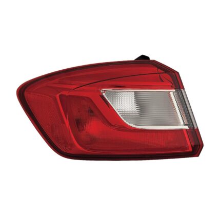 Tail Light Assembly Left Outer w/o LED Accent Light CAPA for Chevrolet Cruze Sedan 2017–2019