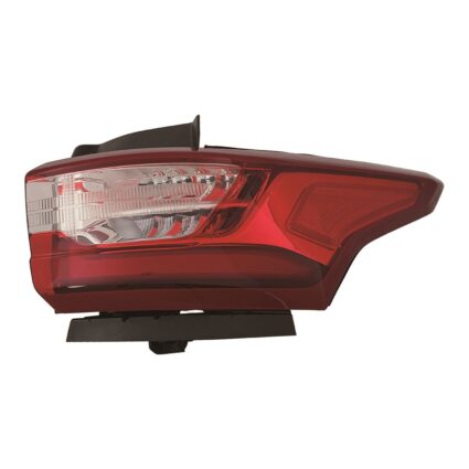 Tail Light Assembly Right Outer w/o Redline Pkg CAPA for Chevrolet Traverse 2018–2021