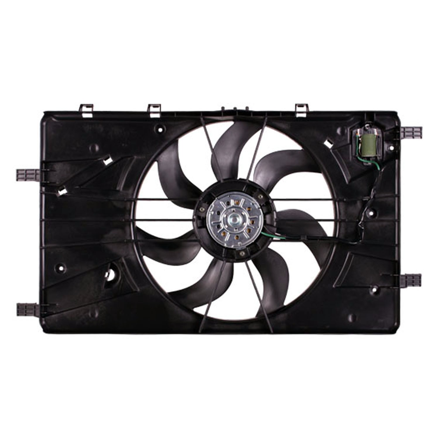 Engine Cooling Fan Assembly Motor/Blade/Shroud Assembly for Buick Verano Chevrolet Cruze