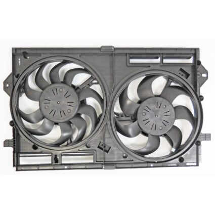 Engine Cooling Fan Assembly Motor/Blade/Shroud Dual Fan Assy for Buick Envision 2016–2020