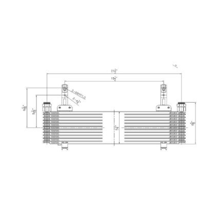 Automatic Transmission Oil Cooler Assembly for Chevrolet Silverado 2500 HD GMC Sierra 2500 HD Sierra 3500 HD