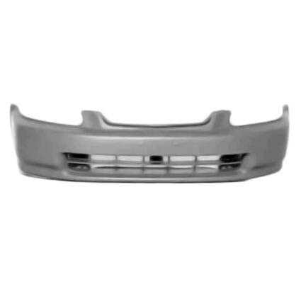 Bumper Cover Front Primed CAPA for Honda Civic 1996–1998