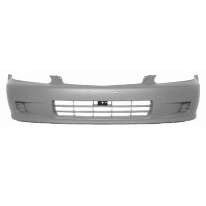 Bumper Cover Front Primed Canada/Japan/USA Built CAPA for Honda Civic Hatchback Coupe Sedan 1999–2000