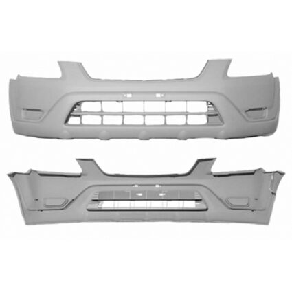 Bumper Cover Front Matte-Gray/Black Grained Finish USA Market for Honda CR-V 2002–2004