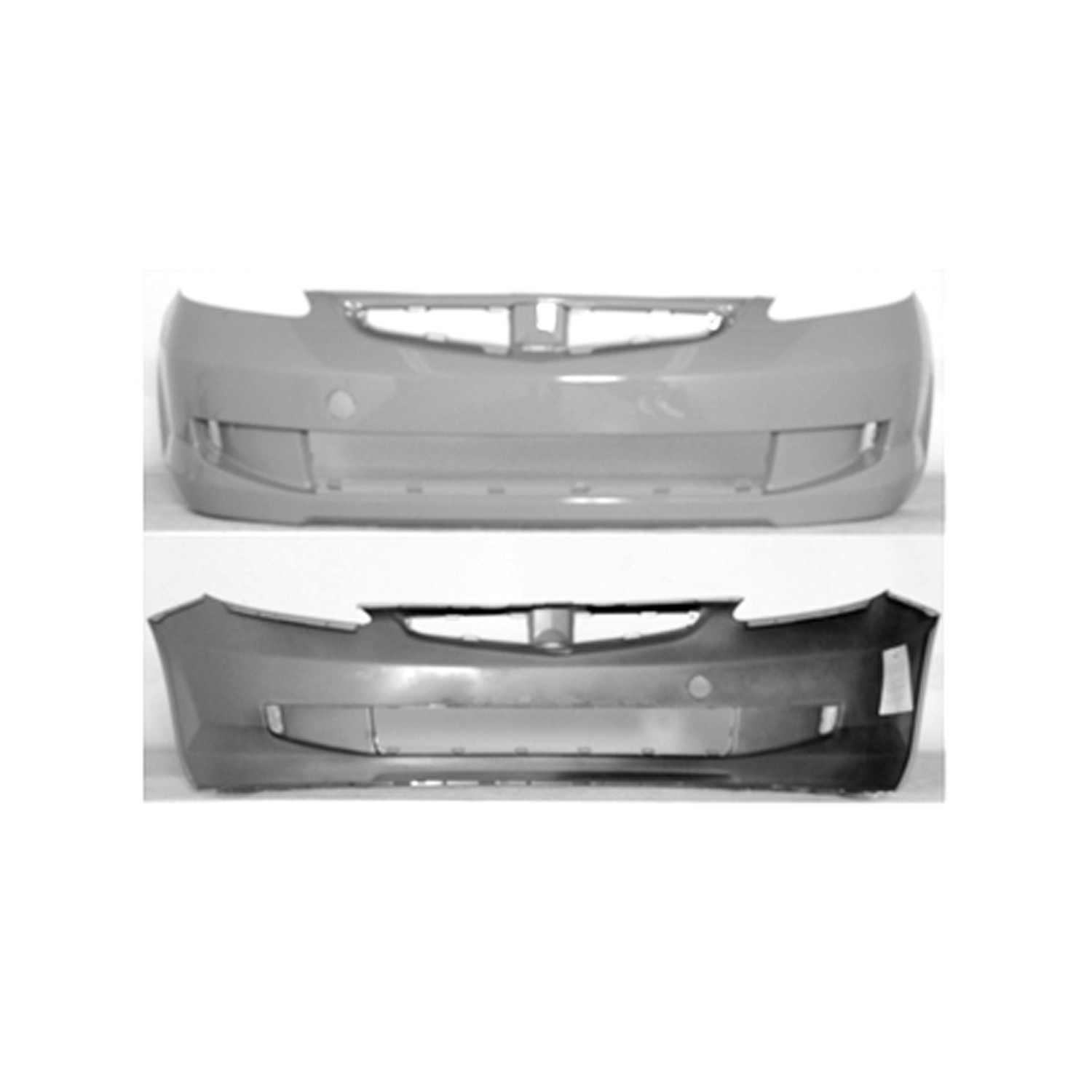 Bumper Cover Front for Honda Fit LX Base DX 2007–2008