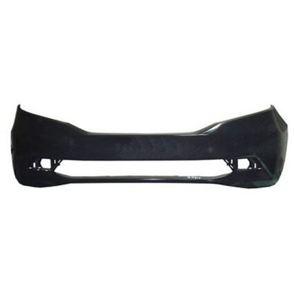 Bumper Cover Front w/o Parking Sensor Primed CAPA for Honda Odyssey LX EX EX-L 2011–2017