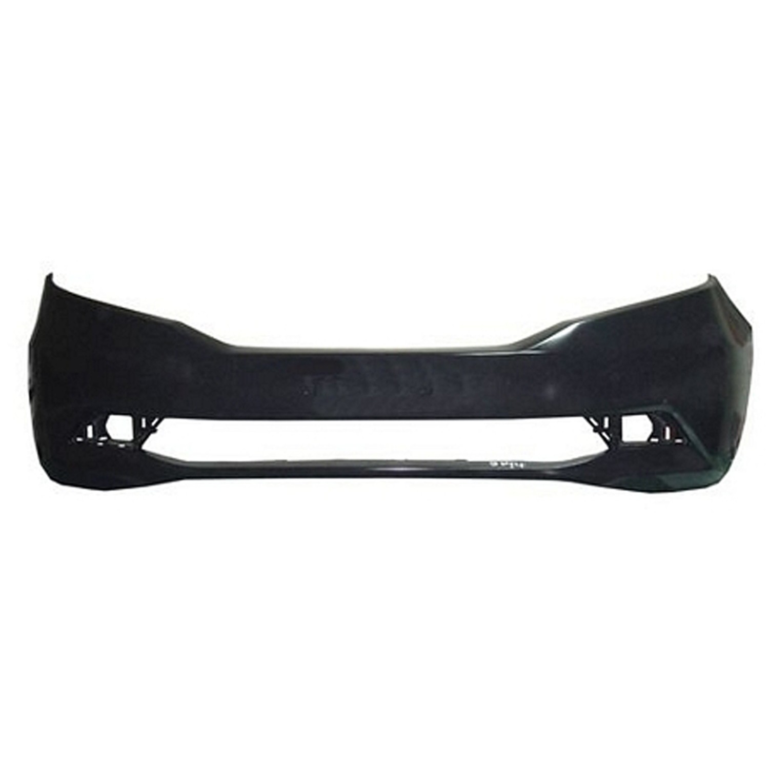 Bumper Cover Front w/o Parking Sensor Primed CAPA for Honda Odyssey LX EX EX-L 2011–2017