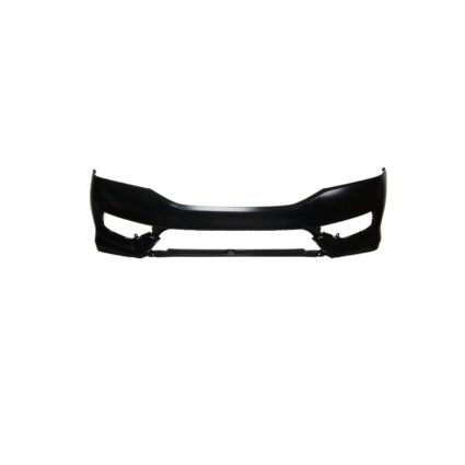 Bumper Cover Front w/o Parking Sensors Primed CAPA for Honda Accord Sedan 2016–2017