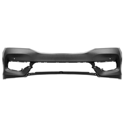 Bumper Cover Front w/Parking Sensors Primed CAPA for Honda Accord Sedan 2016–2017