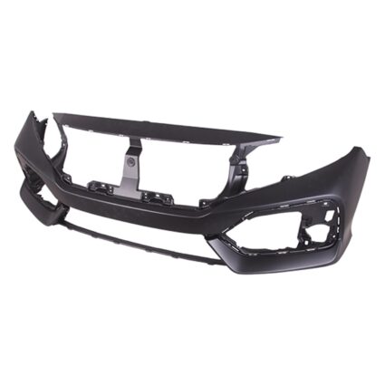 Bumper Cover Front Primed CAPA for Honda Civic Hatchback LX Sport EX EX-L Sport Touring 2017–2020