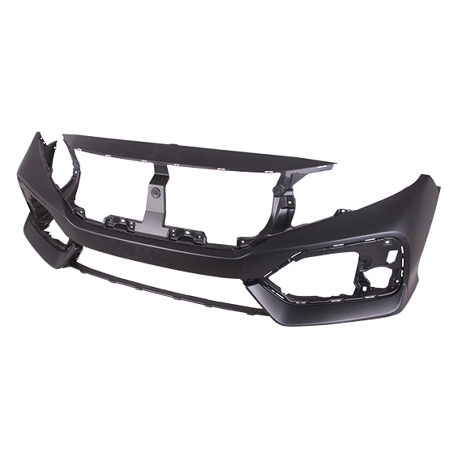 Bumper Cover Front Primed CAPA for Honda Civic Hatchback LX Sport EX EX-L Sport Touring 2017–2020