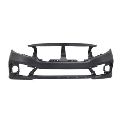 Bumper Cover Front Primed Japan Built CAPA for Honda Civic Sedan LX Sport EX EX-L Touring Si 2019–2020