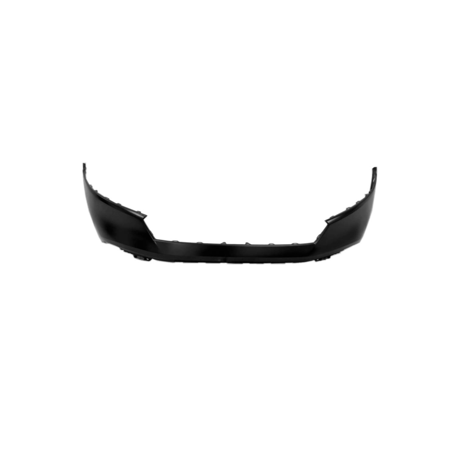 Bumper Cover Front w/o Parking Sensors Primed CAPA for Honda Accord Hybrid Sport-L Hybrid Sport LX EX 2023–2024