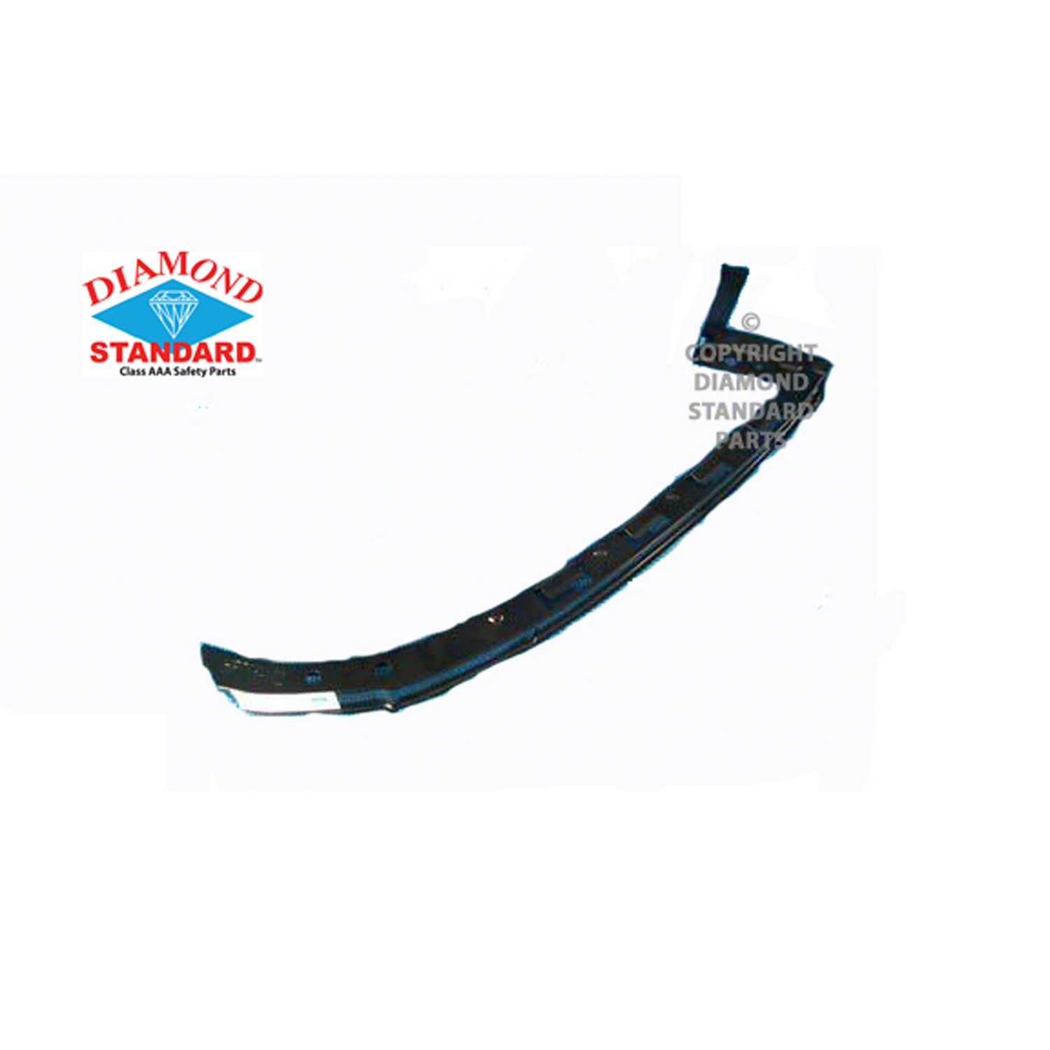 Bumper Cover Reinforcement Front Right Side Cover Beam Steel CAPA for Honda Accord 2003–2007